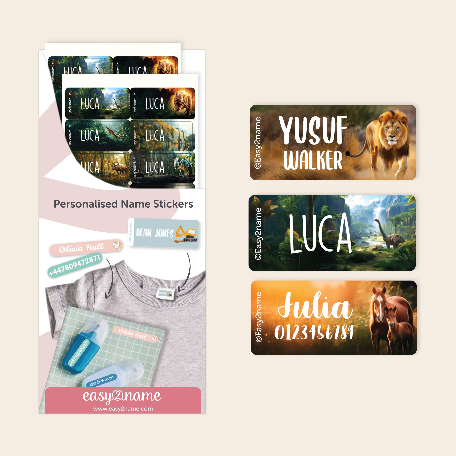 Clothing Stickers - Real World