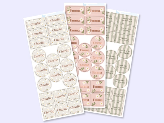 Clothing Sticker Value Set - Design