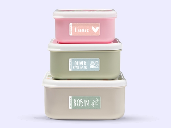 Small Name Stickers – One Colour