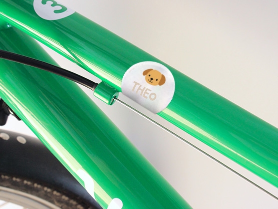 Reflective Name Stickers - Theme