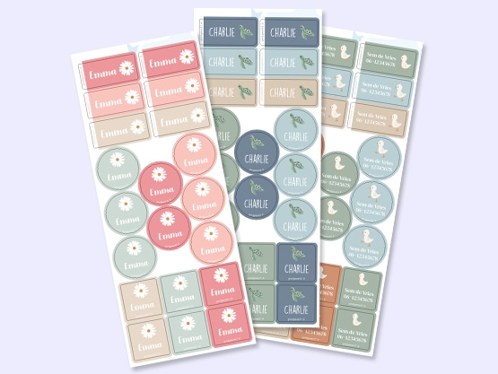 Clothing Sticker Value Set - Theme