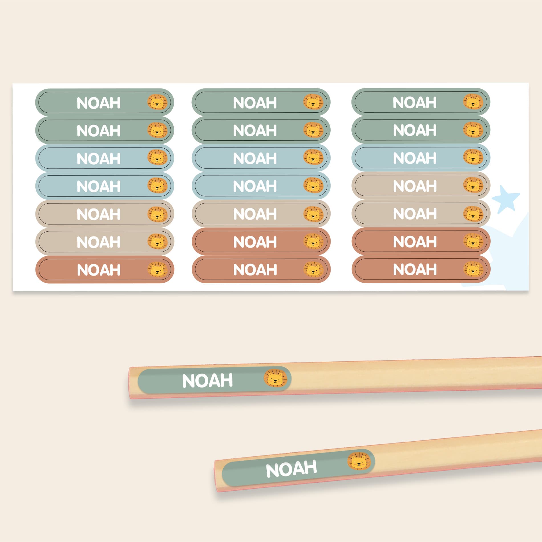 Mini Name Labels