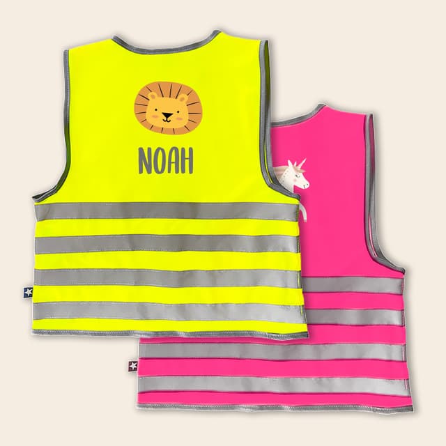 Fluorescent Safety Vest Child