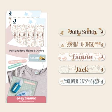 Mini Name Stickers - Jollein