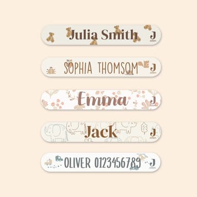 Small Name Stickers - Jollein