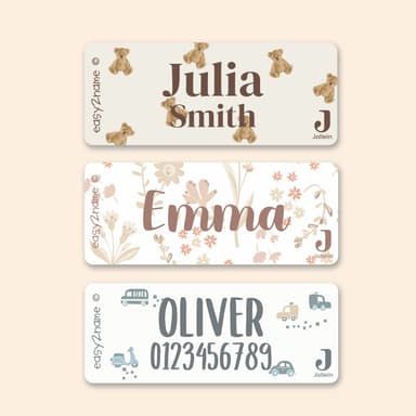 Large Name Stickers - Jollein