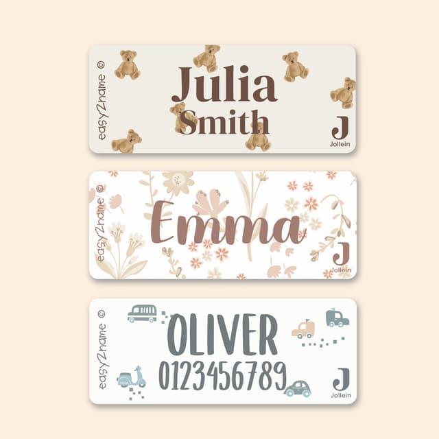 Large Name Stickers - Jollein