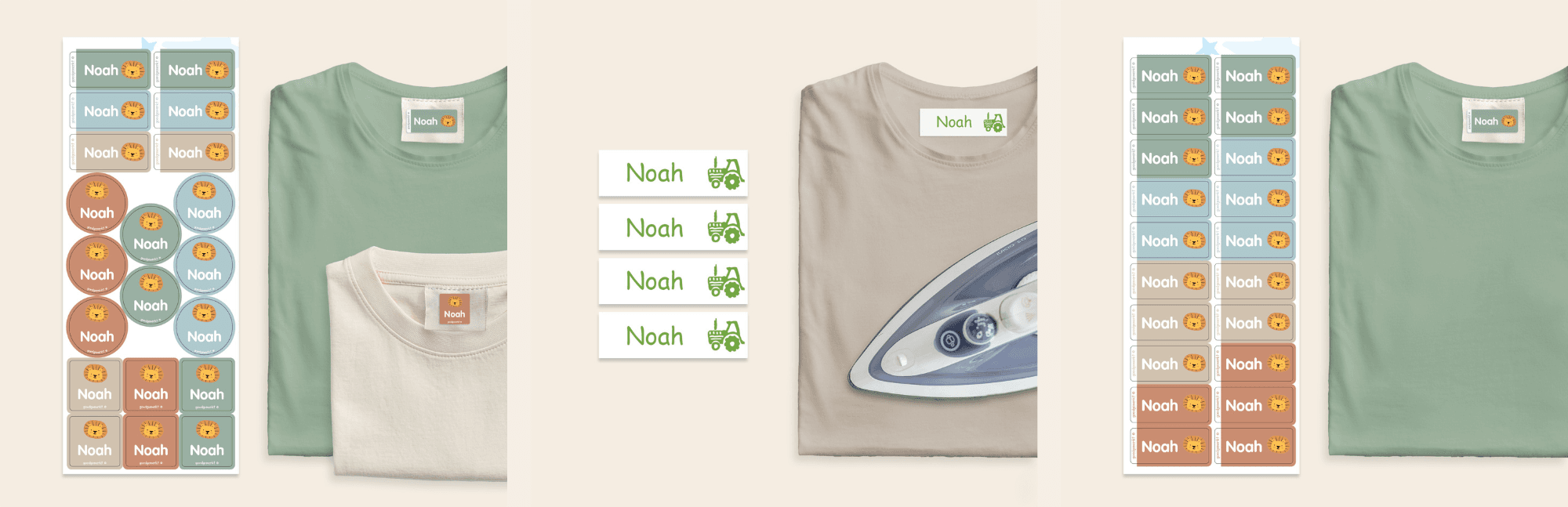 Stick-on vs iron-on labels: which is best for kids’ clothes?