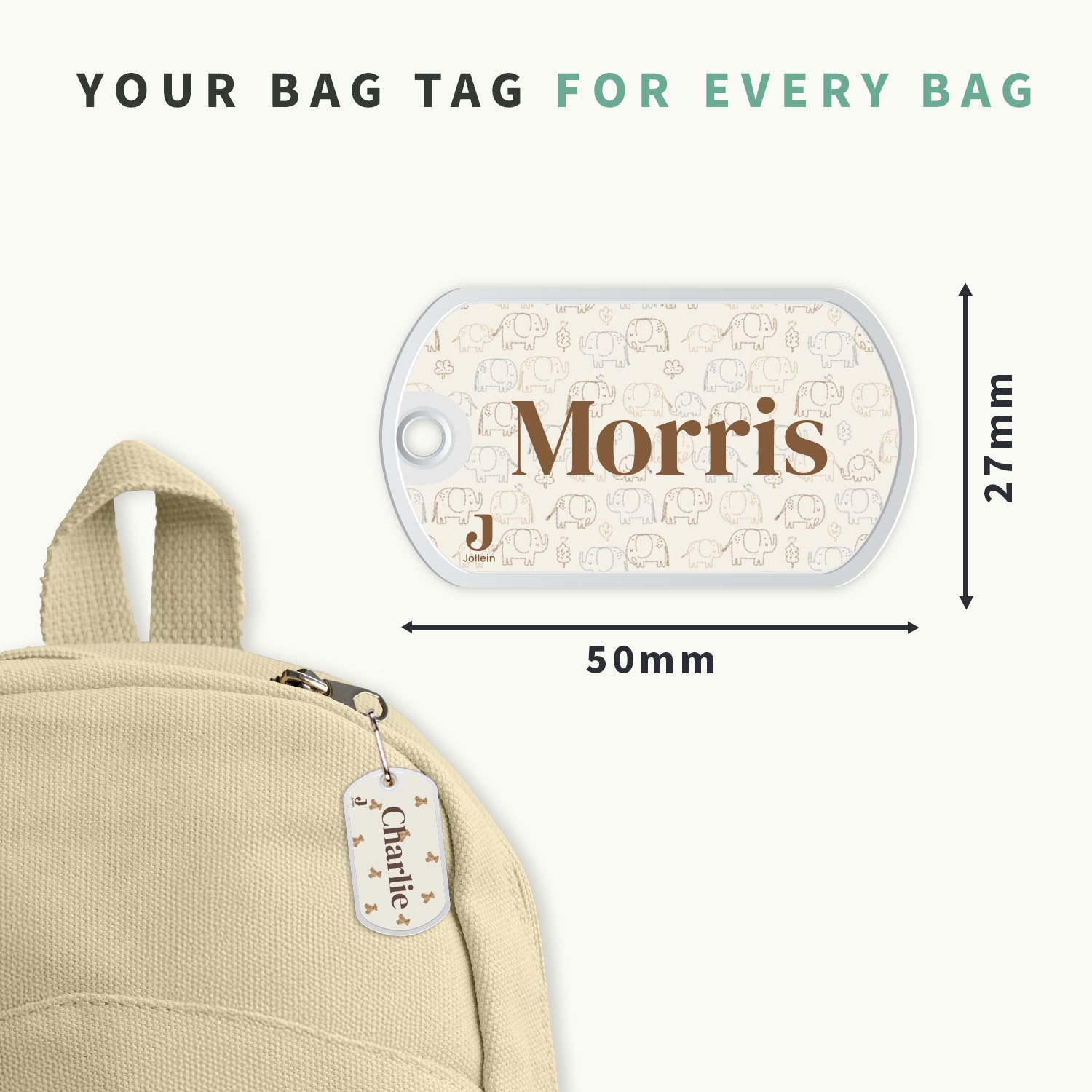 Bag Tag - Jollein