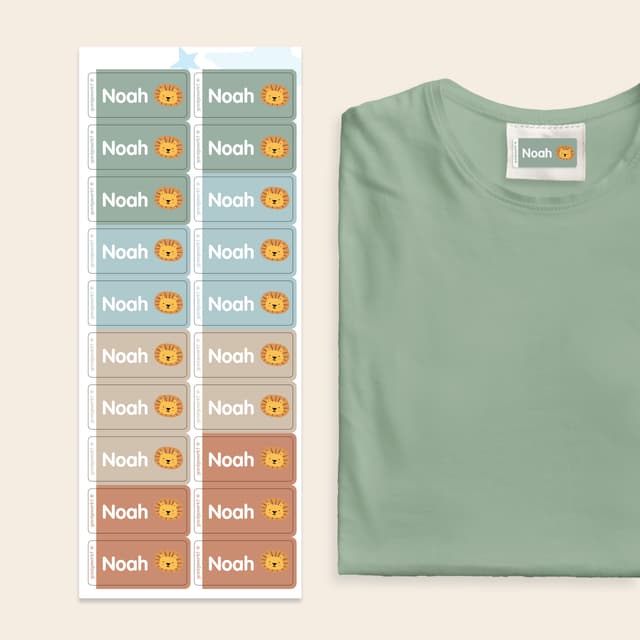 Name Stickers for Clothes