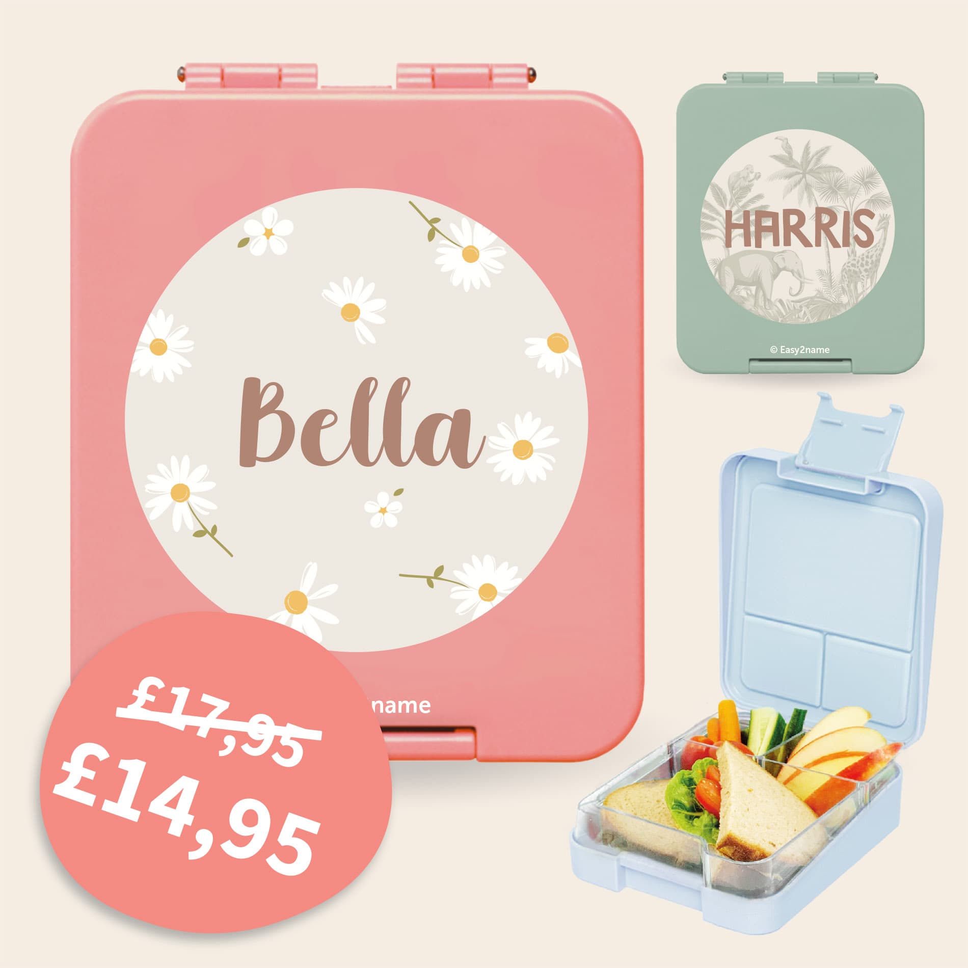 Lunchbox with Name and Design
