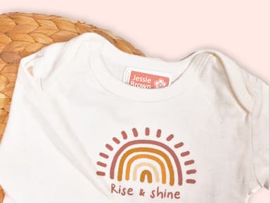 Stick On Name Labels (for clothes) - multicolour