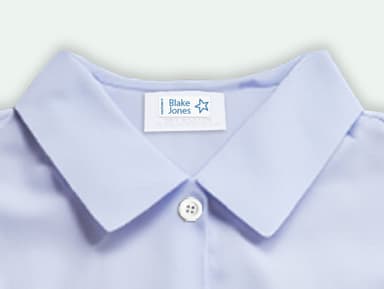 Stick On Name Labels (for clothes) - multicolour