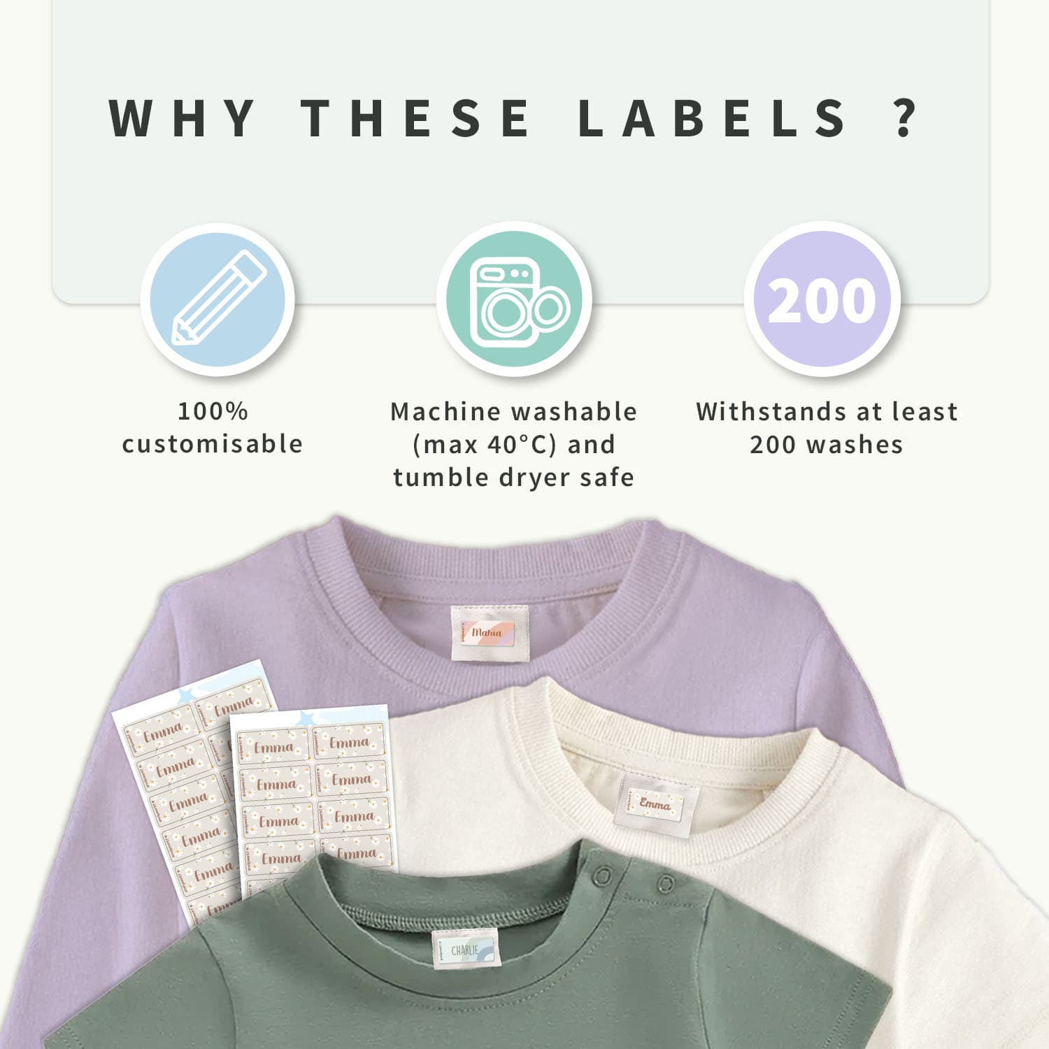 Clothing Stickers - Design