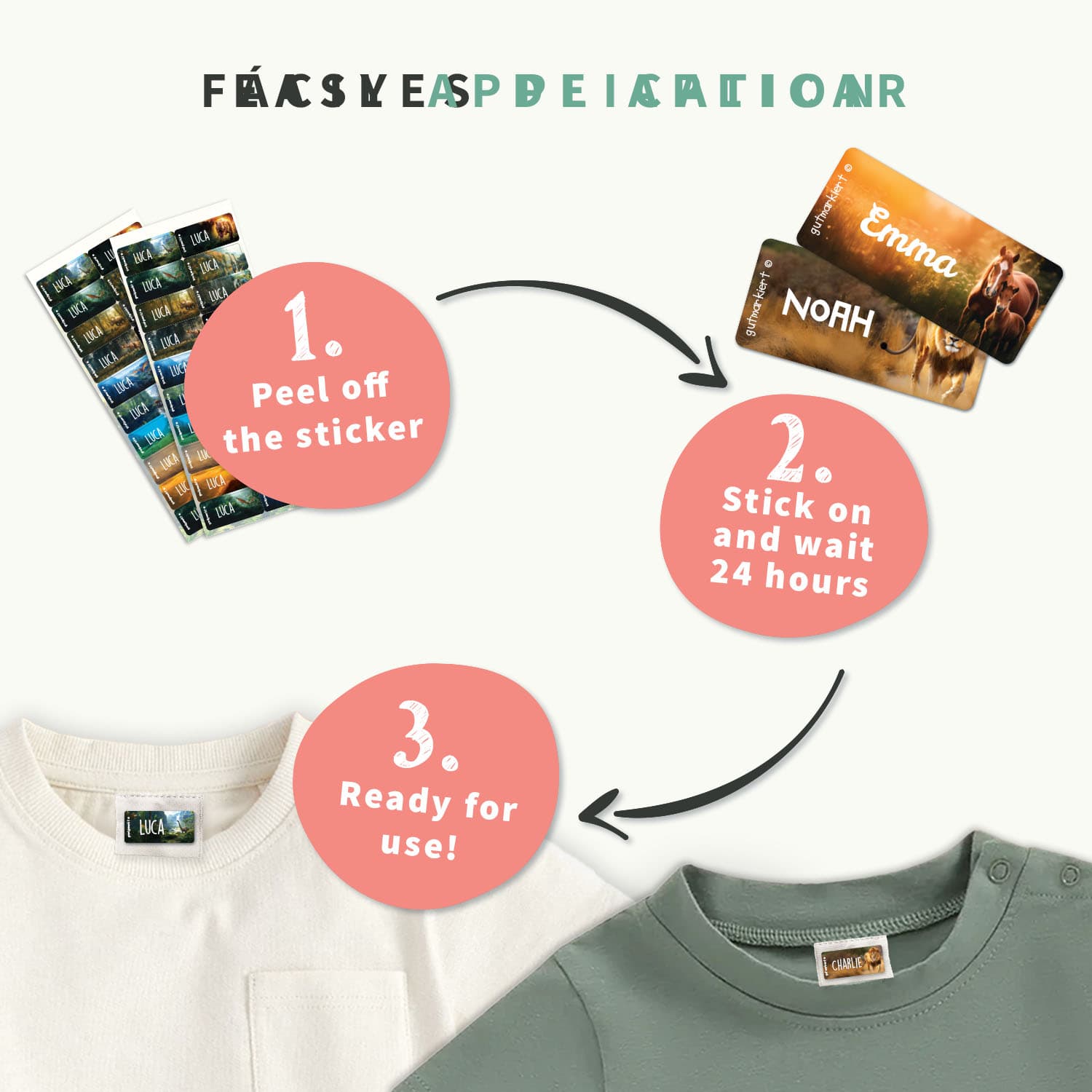 Clothing Stickers - Real World