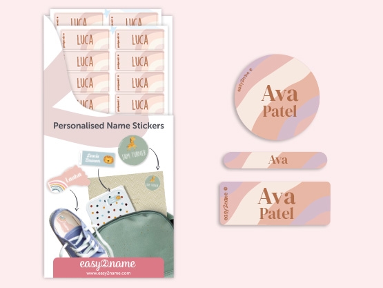 Name Sticker Advantage Set - Design