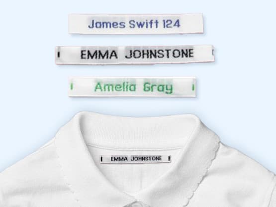 Woven Sew-On Name Tapes