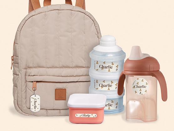 Round Name Stickers - Jollein