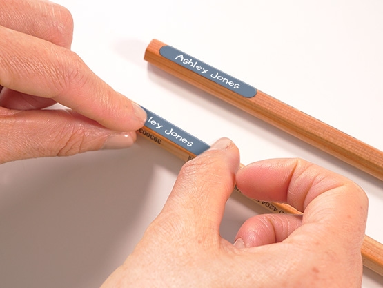 Small Stick On Name Labels (for equipment) – multicolour
