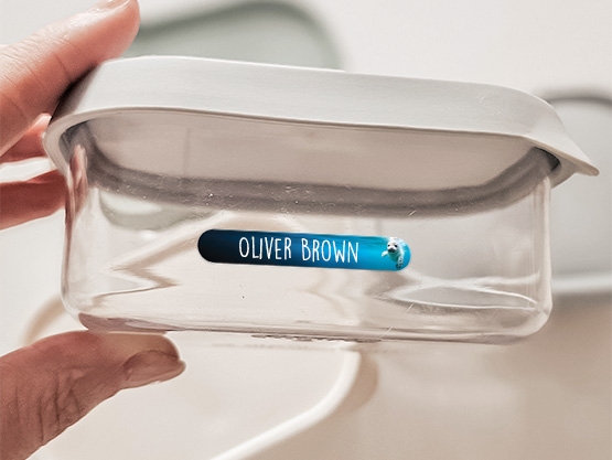 Mini Realistic Name Stickers