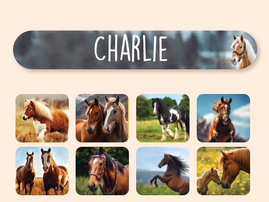 Mini Realistic Name Stickers