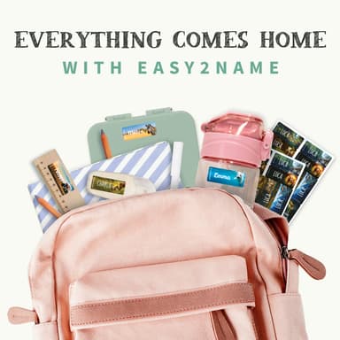 Small Name Stickers - Real World