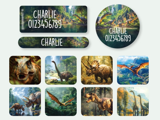 Equipment Name Sticker Value Set - Real World