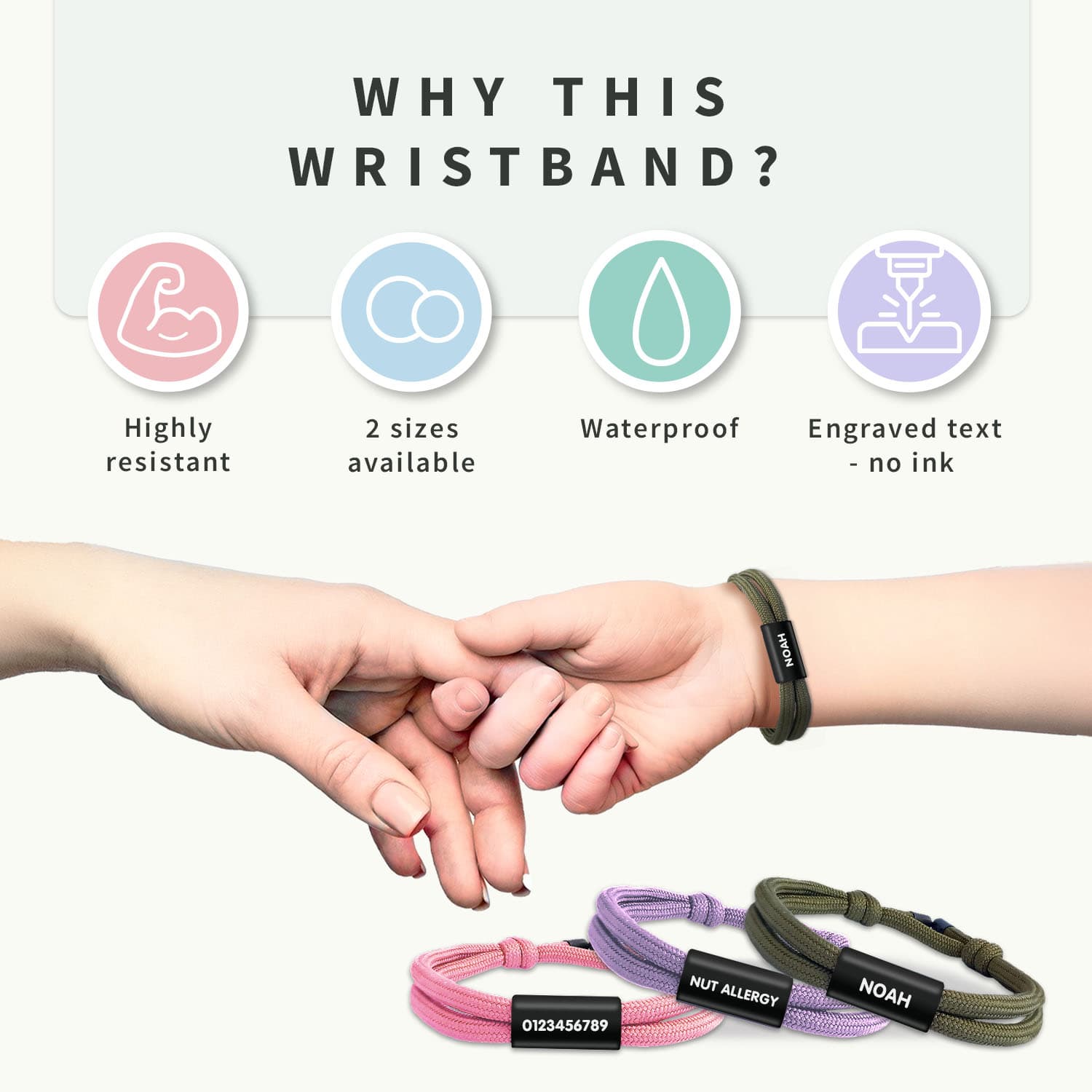 Personalised Wristband – Luxury