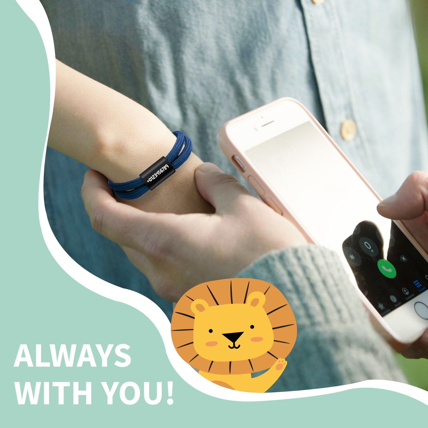 Personalised Wristband – Luxury