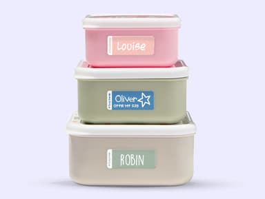 Large Stick On Name Labels (for Equipment) – multicolour