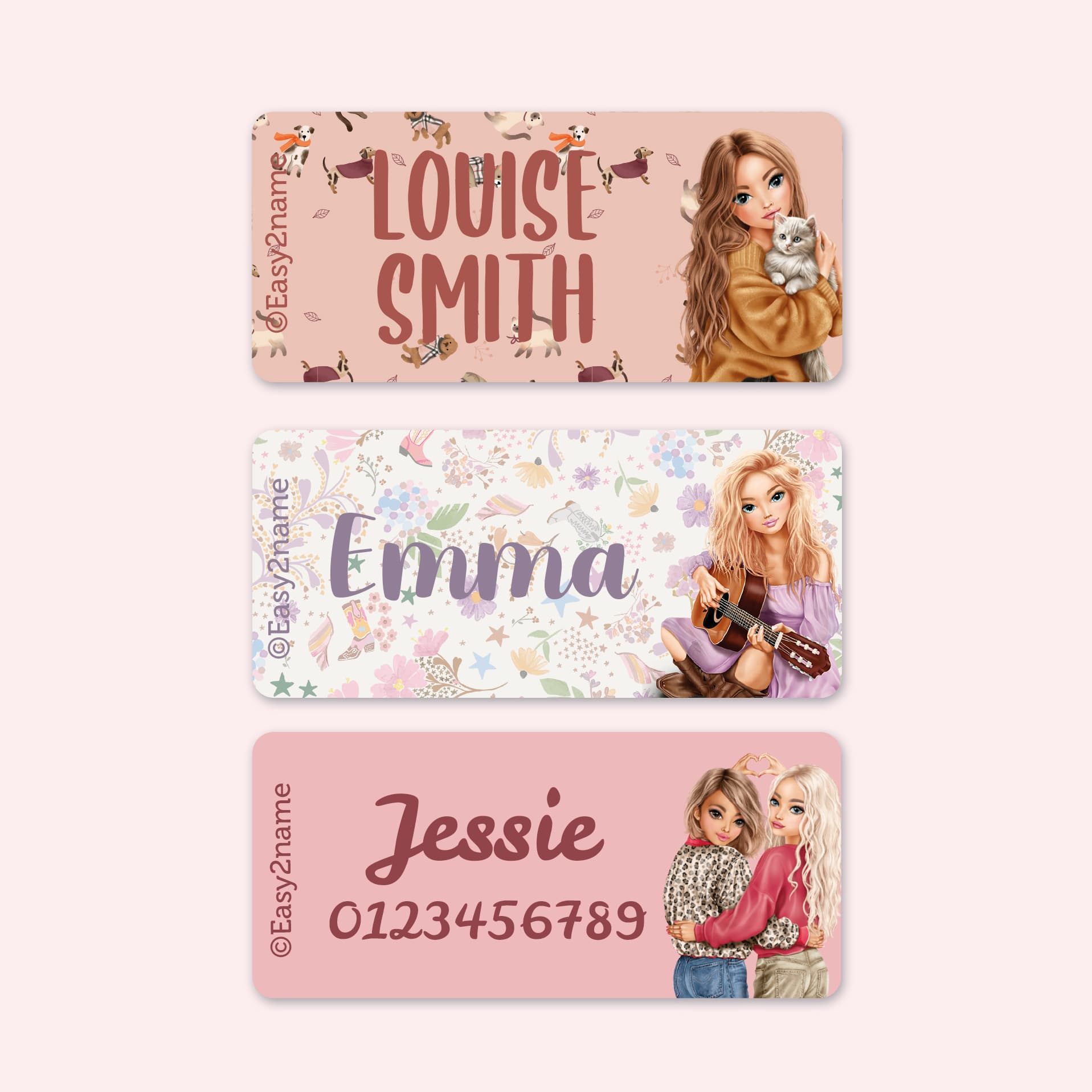 Clothing Stickers - Topmodel