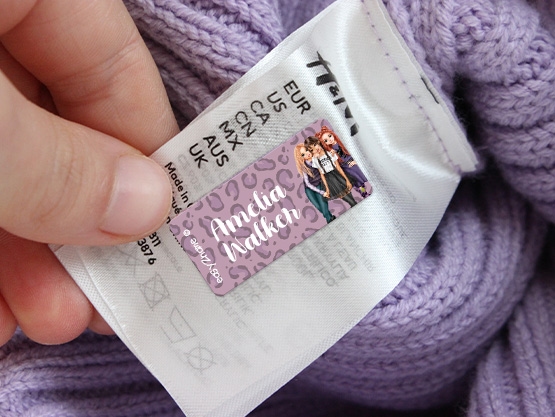 Topmodel clothing stickers