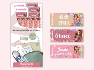 Topmodel Large Equipment Labels