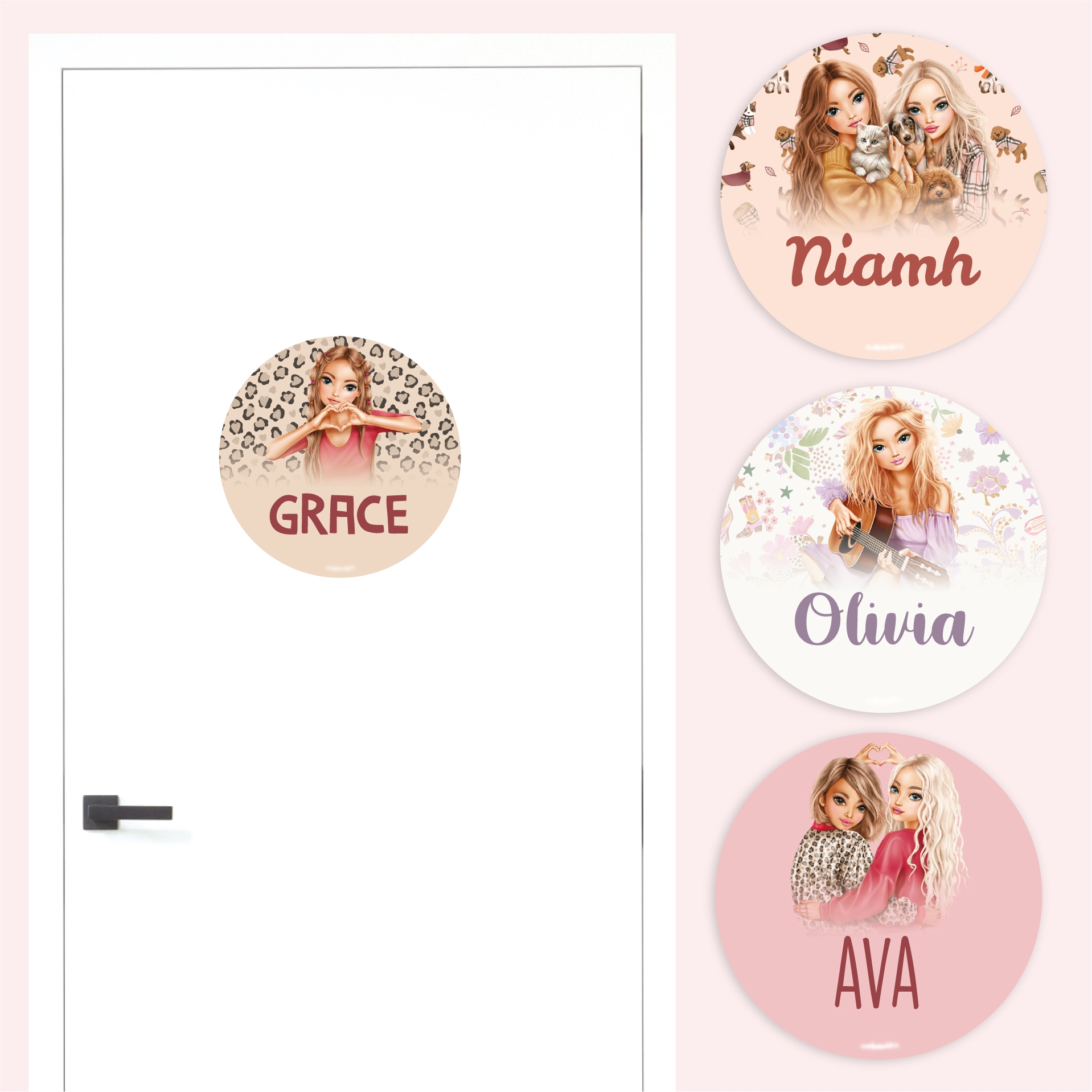 TOPModel Door Stickers