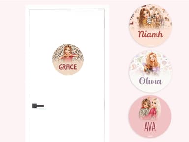 TOPModel Door Stickers