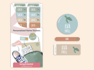 Equipment Name sticker Value Set