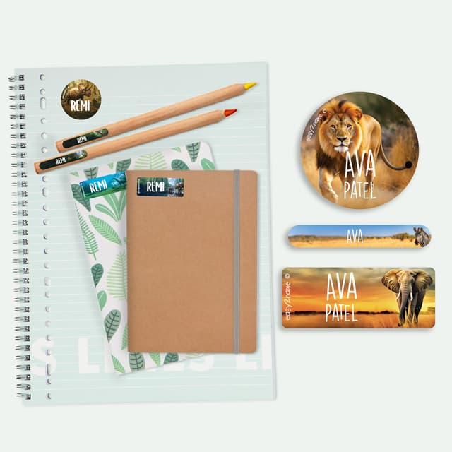 Equipment Name Sticker Value Set - Real World