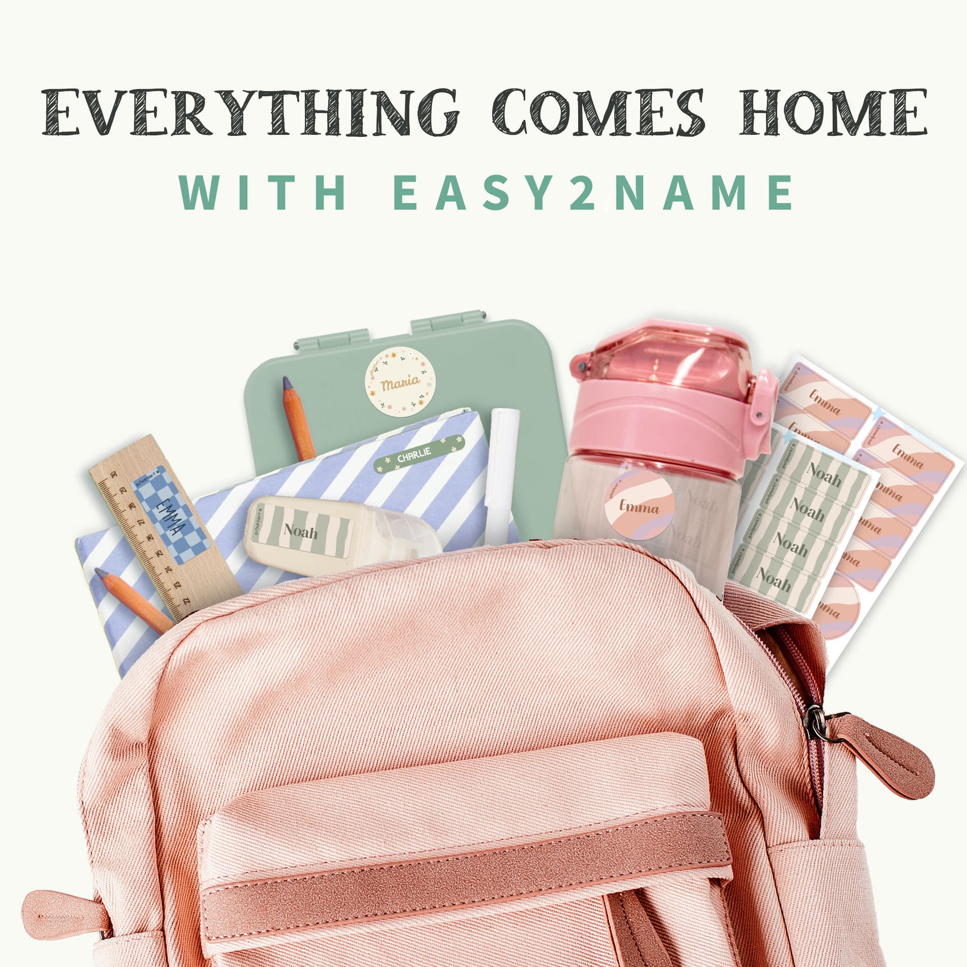 Name Sticker Value Set - Design