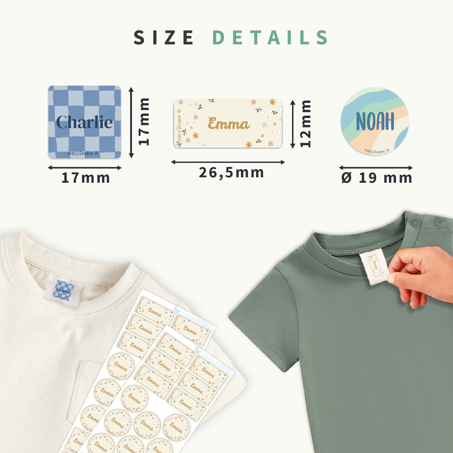 Clothing Sticker Value Set - Design