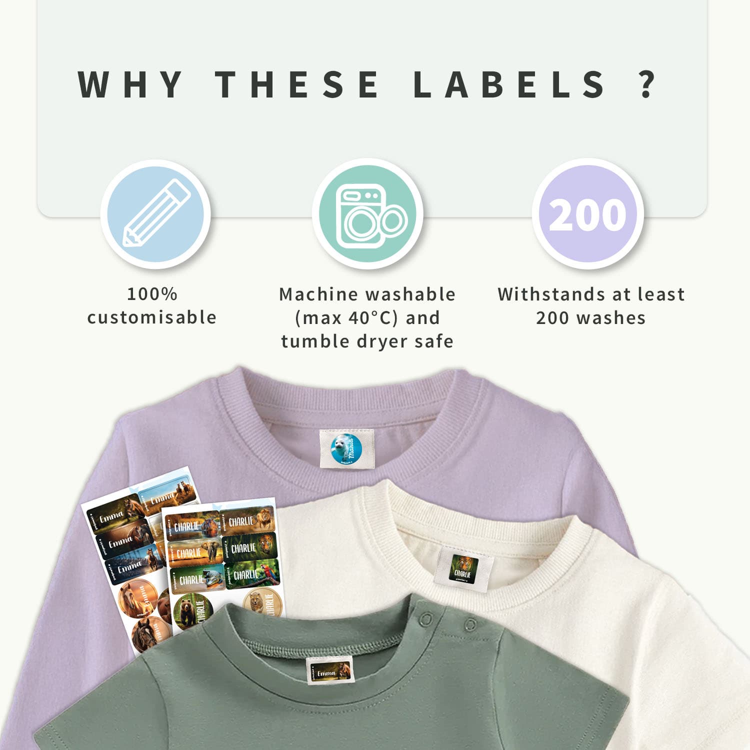 Clothing Sticker Value Set - Real World