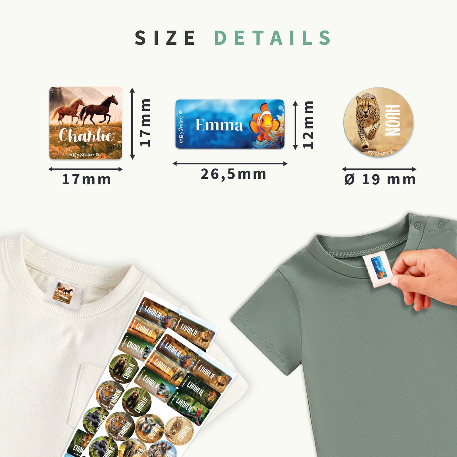 Clothing Sticker Value Set - Real World