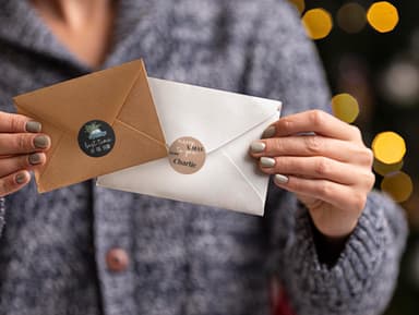 Christmas Stickers With Name