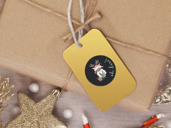 Christmas Stickers With Name