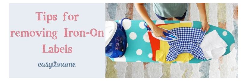 5 Ways to Remove Iron On Name Labels
