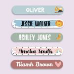Name Labels Pack - 100 Stick On Labels