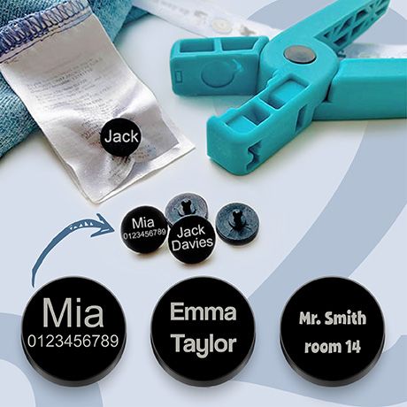 Name tag hot sale for clothes