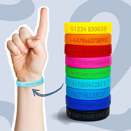 Safety ID Wristbands