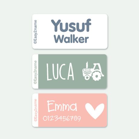 Clothes Stickers Easy2Name