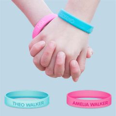 2 Personalised Wristbands