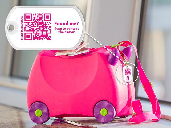 Lost luggage bag tag sale